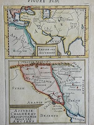 IRAQ Babylon sketch map c1885 old antique vintage plan chart 