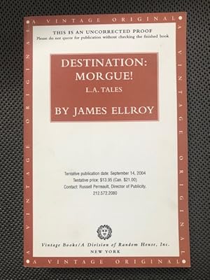 Image du vendeur pour Destination Morgue! L.A. Tales mis en vente par The Groaning Board