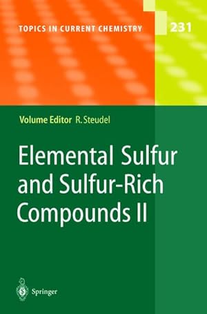 Seller image for Elemental Sulfur and Sulfur-Rich Compounds II for sale by AHA-BUCH GmbH