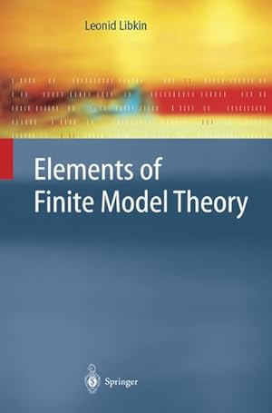 Bild des Verkufers fr Elements of Finite Model Theory zum Verkauf von AHA-BUCH GmbH