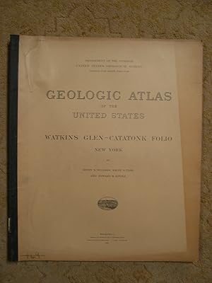 GEOLOGIC ATLAS OF THE UNITED STATES; WATKINS GLENN-CATATONK FOLIO NEW YORK, FOLIO169