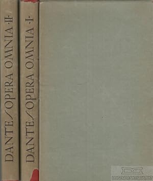 Opera Omnia Band I: La Divina Commedia Il Canzoniere. Band II: Vita Nuova Il Convivio (.)