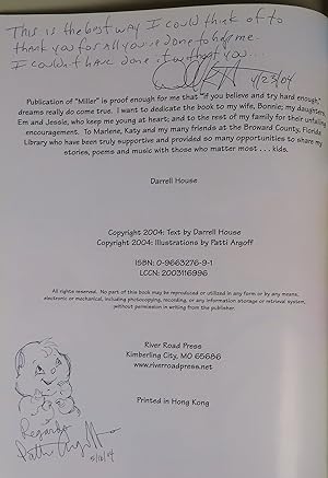 Miller the Green Caterpillar (SIGNED by author and illustrator)