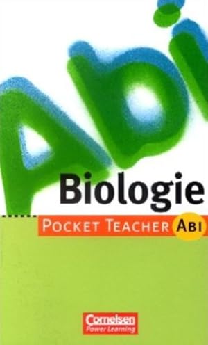 Bild des Verkufers fr Pocket Teacher Abi. Sekundarstufe II -Bisherige Ausgabe / Biologie zum Verkauf von Versandantiquariat Felix Mcke