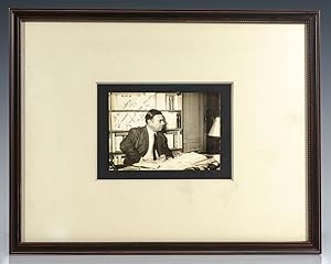 Bild des Verkufers fr Jean-Paul Sartre Signed Photograph. zum Verkauf von Raptis Rare Books