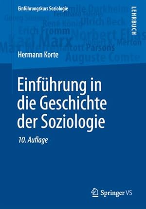 Imagen del vendedor de Einfhrung in die Geschichte der Soziologie a la venta por Rheinberg-Buch Andreas Meier eK