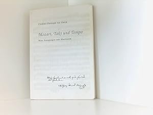 Imagen del vendedor de Mozart, Takt und Tempo: Neue Anregungen zum Musizieren a la venta por Book Broker