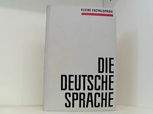 Bild des Verkufers fr Kleine Enzyklopdie - Die deutsche Sprache Erster Band zum Verkauf von Book Broker
