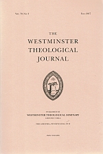 Bild des Verkufers fr THE WESTMINSTER THEOLOGICAL JOURNAL VOL. 79, NO. 2, FALL 2017. zum Verkauf von Sainsbury's Books Pty. Ltd.