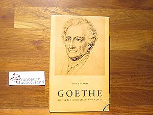 Bild des Verkufers fr Goethe : Grundzge seines Lebens und Werkes. zum Verkauf von Antiquariat im Kaiserviertel | Wimbauer Buchversand