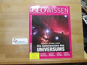 Imagen del vendedor de GEO Wissen Nr. 33 Die Geheimnisse des Universums a la venta por Antiquariat im Kaiserviertel | Wimbauer Buchversand