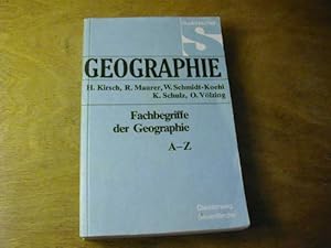 Bild des Verkufers fr Fachbegriffe der Geographie; Band. 1., A - K zum Verkauf von Eichhorn GmbH