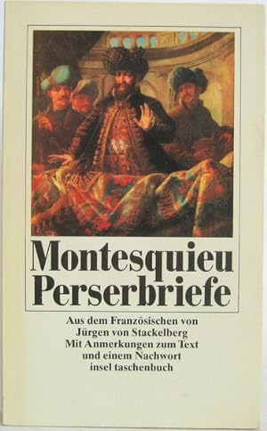 Bild des Verkäufers für Perserbriefe. Aus dem Französischen von Jürgen von Stackelberg. zum Verkauf von Antiquariat Richart Kulbach