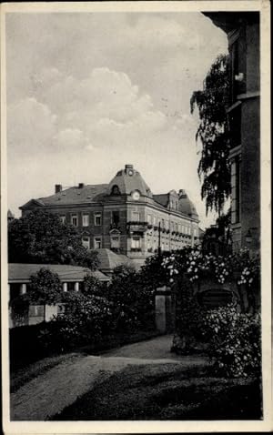 Bild des Verkufers fr Ansichtskarte / Postkarte Dresden Weier Hirsch, Dr. Lehmanns Sanatorium zum Verkauf von akpool GmbH