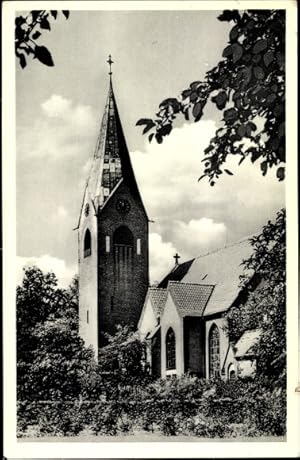 Bild des Verkufers fr Ansichtskarte / Postkarte Rotenburg an der Wmme, Anstaltskirche Zum guten Hirten zum Verkauf von akpool GmbH