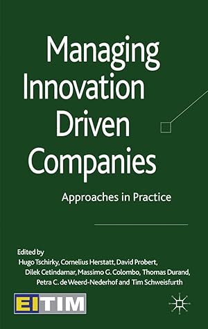 Imagen del vendedor de Managing Innovation Driven Companies: Approaches in Practice a la venta por moluna