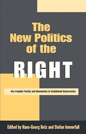 Bild des Verkufers fr The New Politics of the Right zum Verkauf von moluna