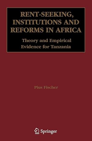 Bild des Verkufers fr Rent-Seeking, Institutions and Reforms in Africa: Theory and Empirical Evidence for Tanzania zum Verkauf von moluna