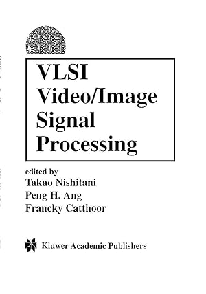 Bild des Verk�ufers f�r VLSI Video/Image Signal Processing zum Verkauf von moluna