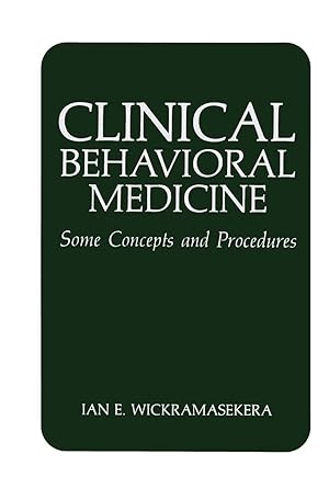 Seller image for Clinical Behavioral Medicine: Some Concepts and Procedures for sale by moluna