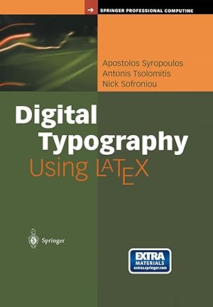 Bild des Verkufers fr Digital Typography Using Latex zum Verkauf von moluna
