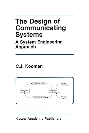 Imagen del vendedor de The Design of Communicating Systems: A System Engineering Approach a la venta por moluna