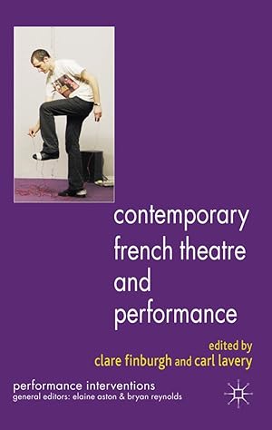 Bild des Verkufers fr Contemporary French Theatre and Performance zum Verkauf von moluna
