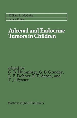Bild des Verkufers fr Adrenal and Endocrine Tumors in Children: Adrenal Cortical Carcinoma and Multiple Endocrine Neoplasia zum Verkauf von moluna