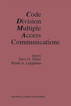 Seller image for Code Division Multiple Access Communications for sale by moluna