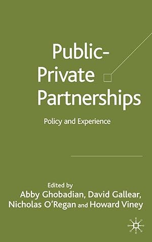 Immagine del venditore per Private-Public Partnerships: Policy and Experience venduto da moluna