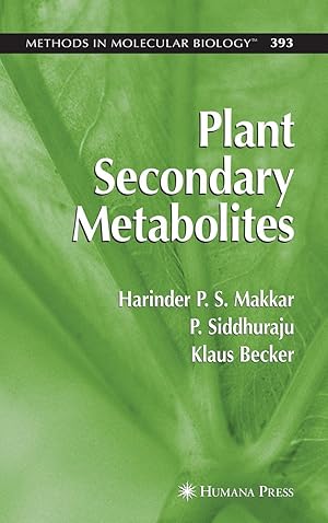 Image du vendeur pour Plant Secondary Metabolites mis en vente par moluna