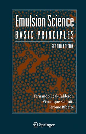 Bild des Verkufers fr Emulsion Science: Basic Principles zum Verkauf von moluna
