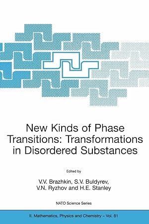 Imagen del vendedor de New Kinds of Phase Transitions: Transformations in Disordered Substances a la venta por moluna