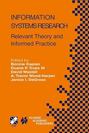 Image du vendeur pour Information Systems Research: Relevant Theory and Informed Practice mis en vente par moluna