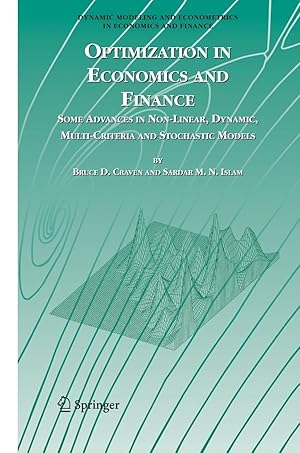 Seller image for Optimization in Economics and Finance: Some Advances in Non-Linear, Dynamic, Multi-Criteria and Stochastic Models for sale by moluna