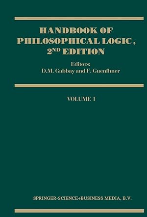 Bild des Verkufers fr Handbook of Philosophical Logic zum Verkauf von moluna