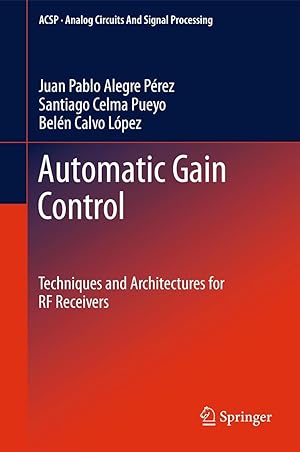 Bild des Verkufers fr Automatic Gain Control: Techniques and Architectures for RF Receivers zum Verkauf von moluna