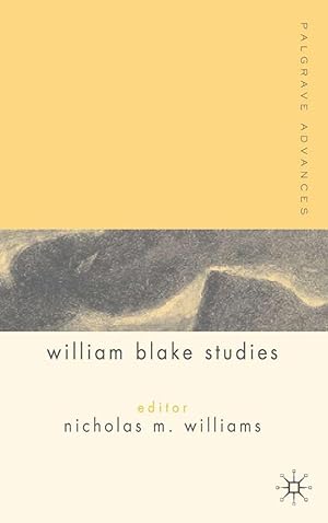 Bild des Verkufers fr Palgrave Advances in William Blake Studies zum Verkauf von moluna