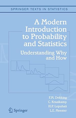 Bild des Verkufers fr A Modern Introduction to Probability and Statistics: Understanding Why and How zum Verkauf von moluna