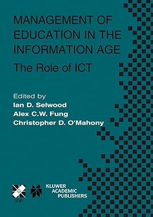 Bild des Verkufers fr Management of Education in the Information Age: The Role of Ict zum Verkauf von moluna