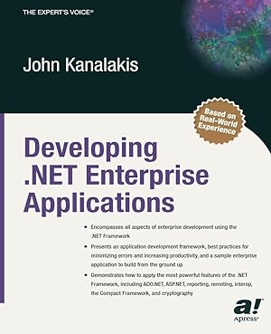 Imagen del vendedor de Developing .Net Enterprise Applications a la venta por moluna