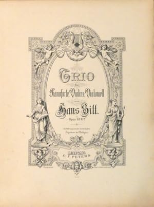 Bild des Verkufers fr Trio fr Pianoforte, Violine, Violoncell: Opus 63 No. 2 zum Verkauf von Paul van Kuik Antiquarian Music