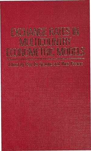 Seller image for Exchange Rates in Multicountry Econometric Models for sale by moluna