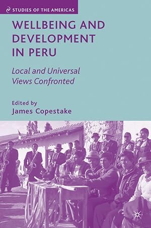 Bild des Verkufers fr Wellbeing and Development in Peru: Local and Universal Views Confronted zum Verkauf von moluna