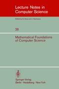 Imagen del vendedor de Mathematical Foundations of Computer Science 1974 a la venta por moluna