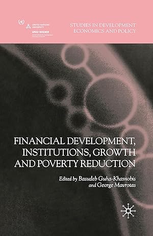 Seller image for Financial Development, Institutions, Growth and Poverty Reduction for sale by moluna