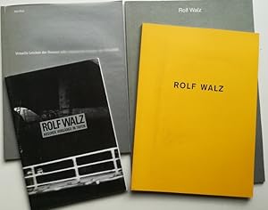 Imagen del vendedor de Konvolut 4 Hefte: Rolf Walz. 1. Absurde Vorgnge in Tiefen. 1. Virtuelle Leichen der Osmose oder osmotische Leichen der Virtualitt. 3. Rolf Walz 4. Rolf Walz a la venta por Antiquariat Kunsthaus-Adlerstrasse