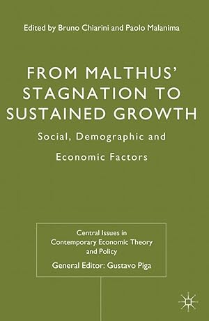 Immagine del venditore per From Malthus\ Stagnation to Sustained Growth: Social, Demographic and Economic Factors venduto da moluna