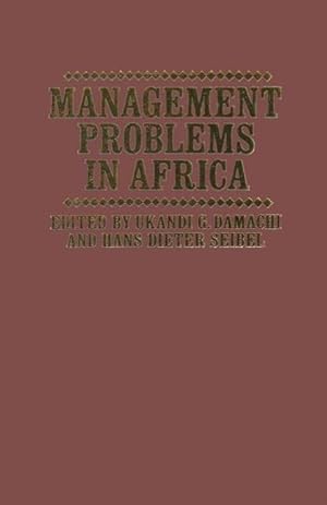 Seller image for Management Problems in Africa for sale by moluna