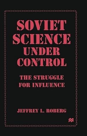 Imagen del vendedor de Soviet Science under Control a la venta por moluna